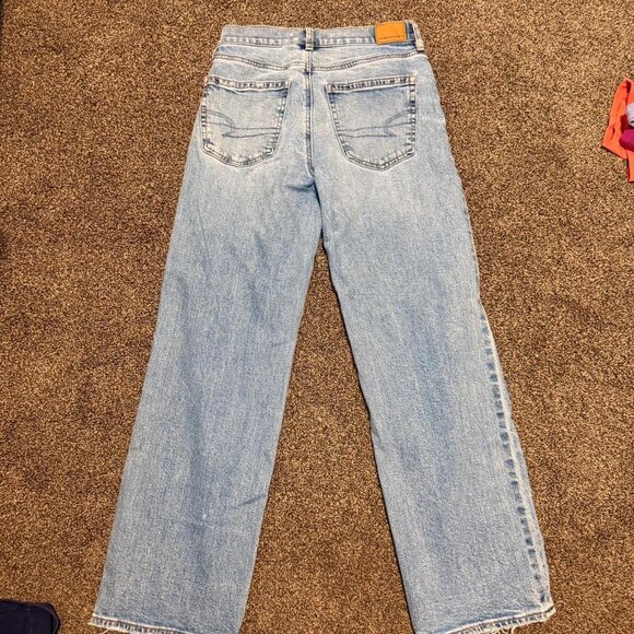 American Eagle Outfitters Women's Blue Jeans - Picture 2 of 5